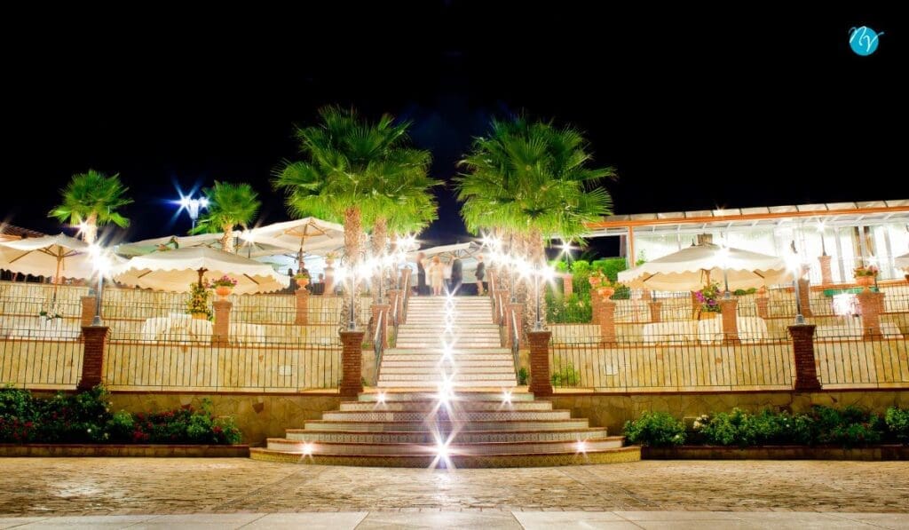 outdoor lighting for restaurants