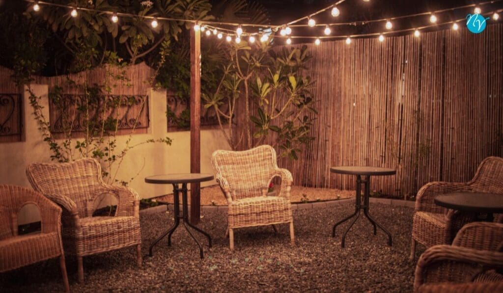 backyard lights