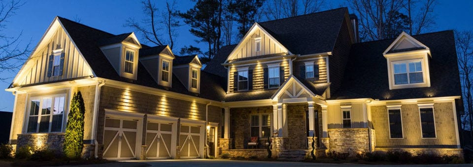 boosting home value outdoor lighting